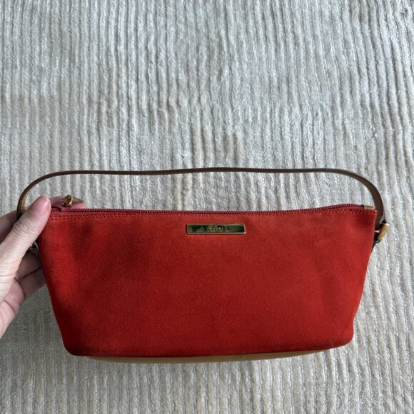 Rare GUCCI Suede Boat Bag - Picture 8 of 9
